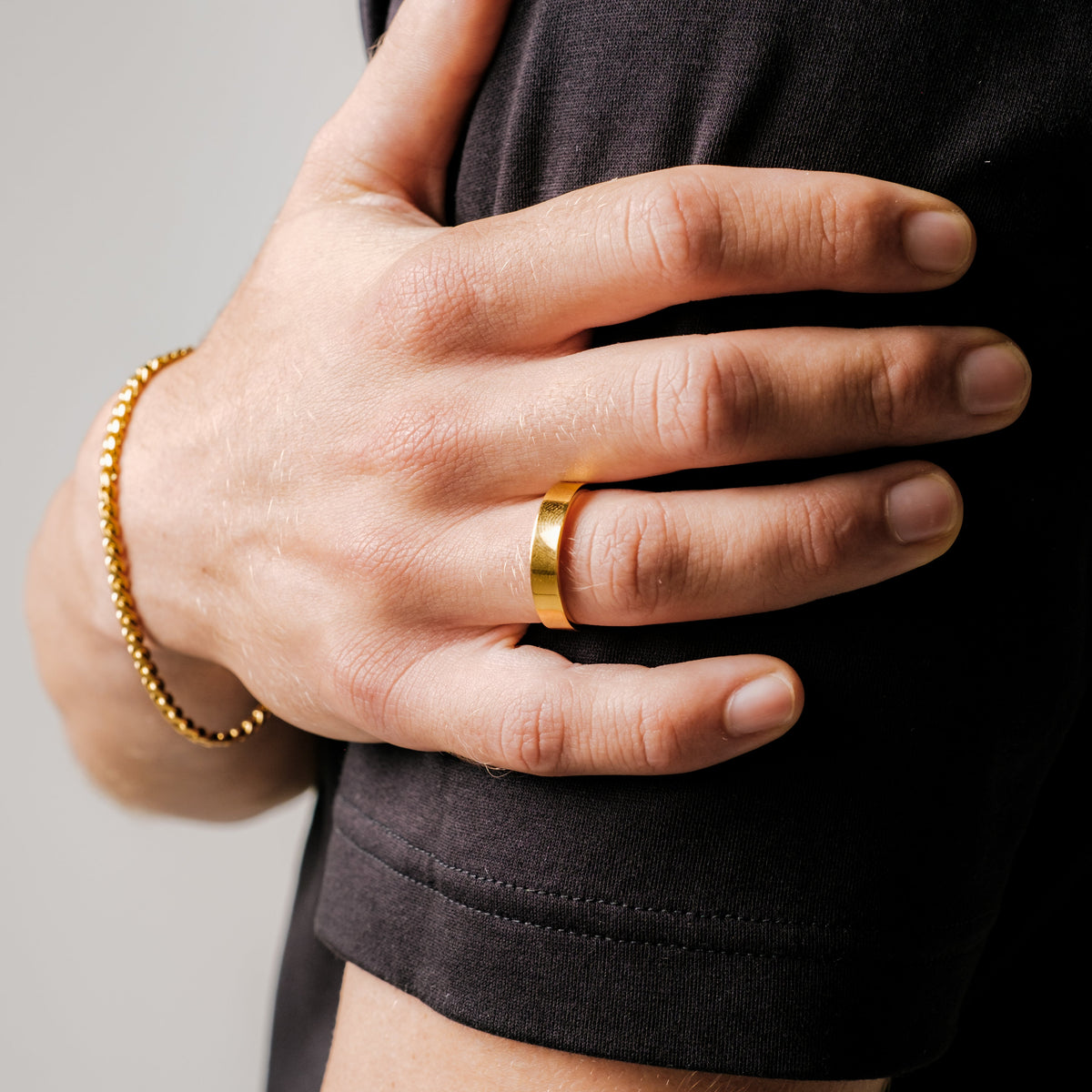 Classic Unisize Ring (18K Gold Plated)