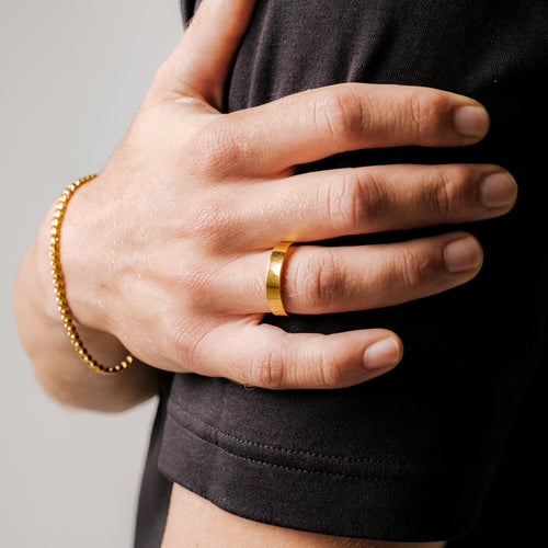 Classic Unisize Ring (18K Gold Plated)