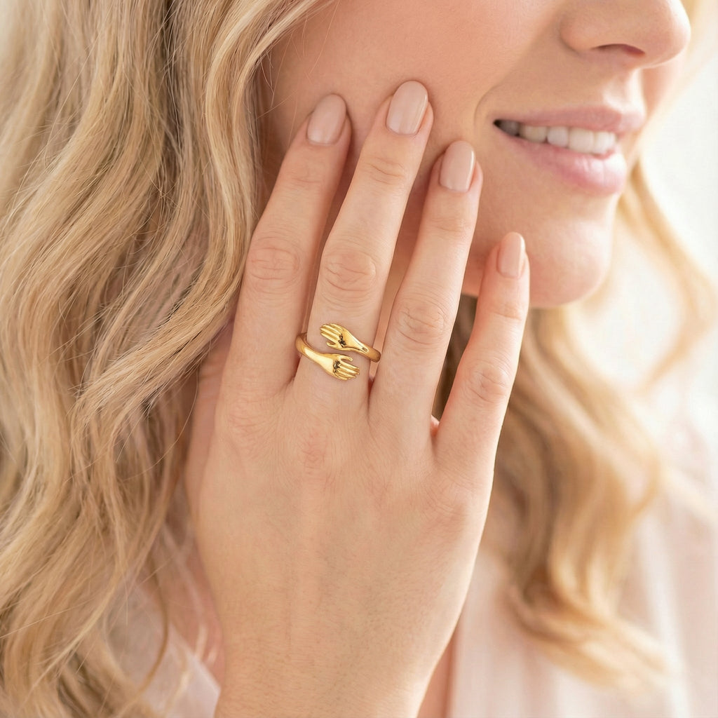 Embrace Ring (18K Gold Plated)
