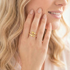Embrace Ring (18K Gold Plated)