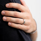 Round Band Ring 5MM (Silver Plated)