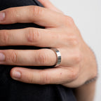 Flat Elevn Ring (Silver Plated)
