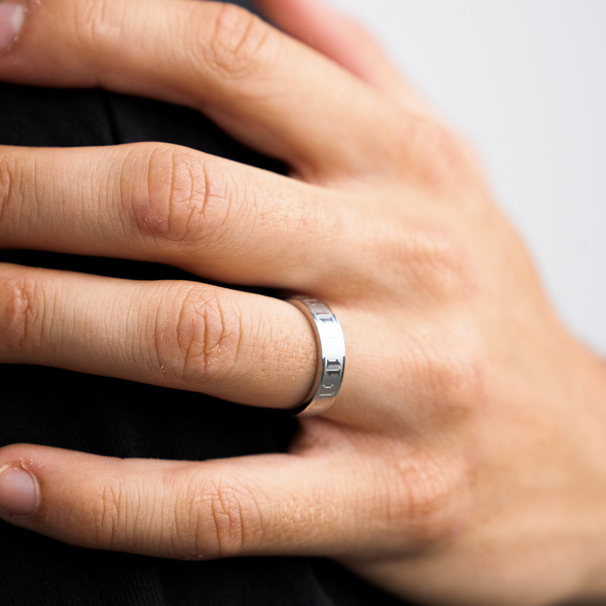 Elevn Band Ring (Silver Plated)