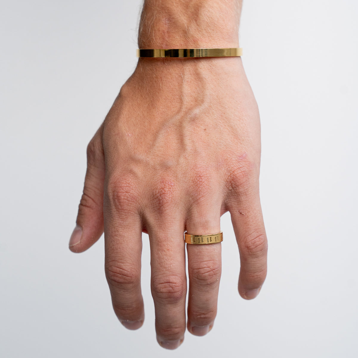 Elevn Band Ring (18K Gold Plated)