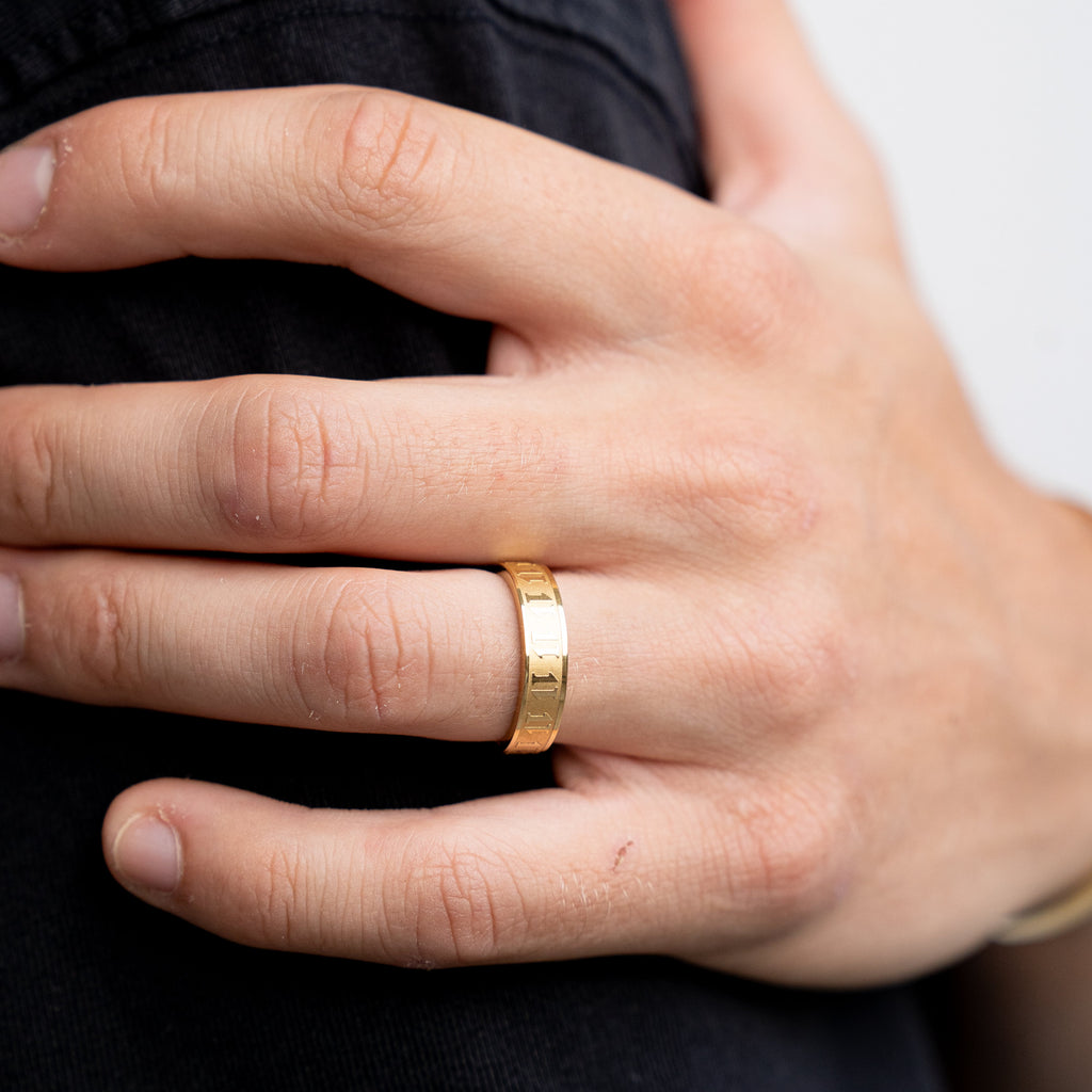 Elevn Band Ring (18K Gold Plated)