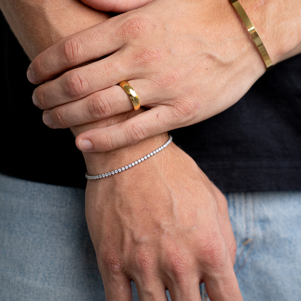 Round Band Ring 5MM (18K Gold Plated)