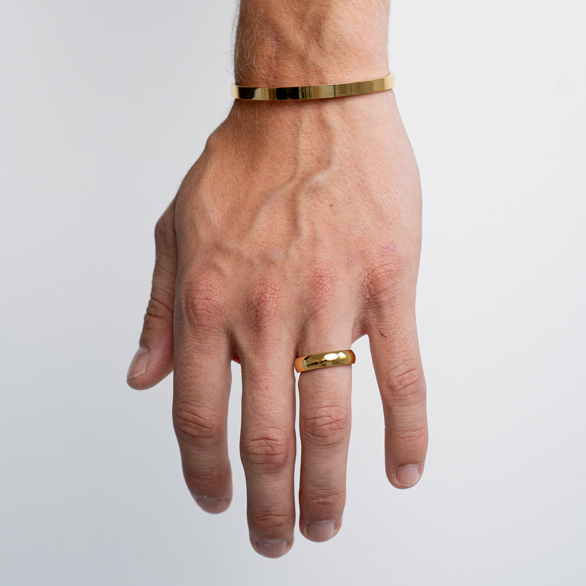 Round Band Ring 5MM (18K Gold Plated)