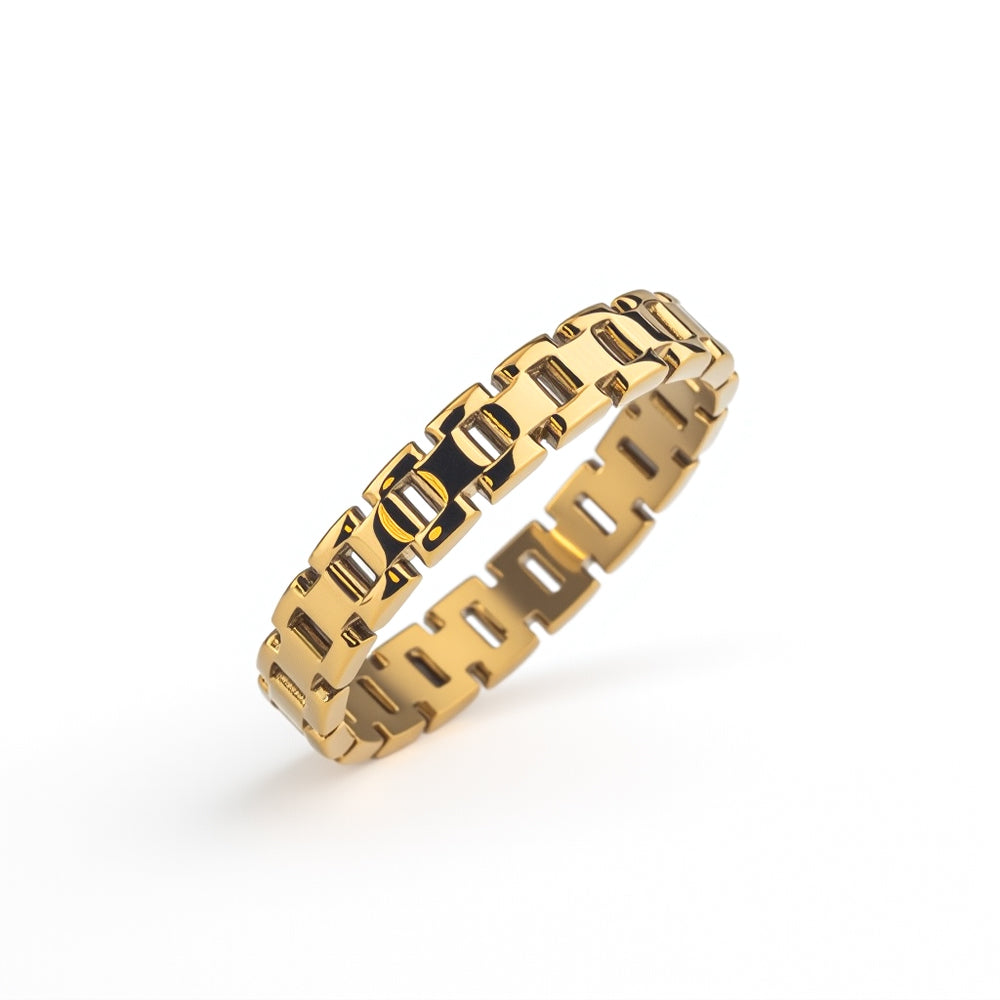 Rolex Ring (18K Gold Plated)