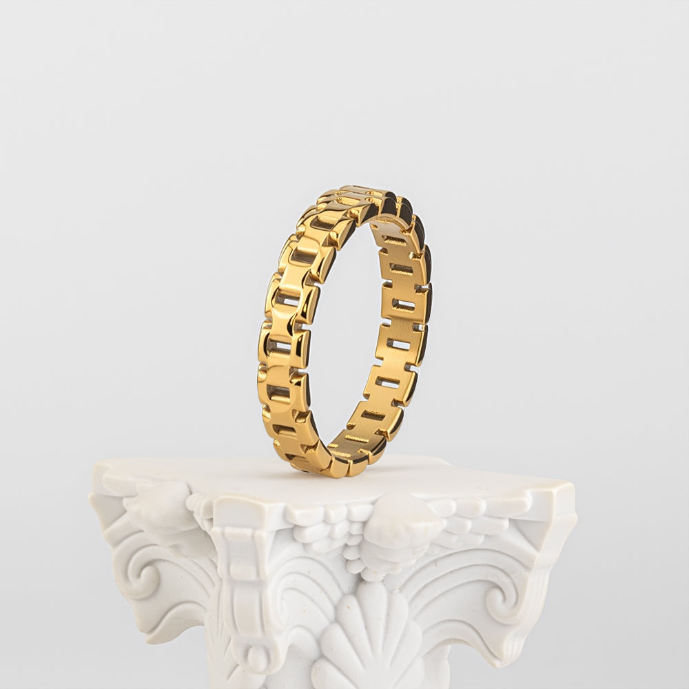 Rolex Ring (18K Gold Plated)