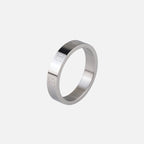 Flat Elevn Ring (Silver Plated)