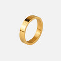 Flat Elevn Ring (18K Gold Plated)