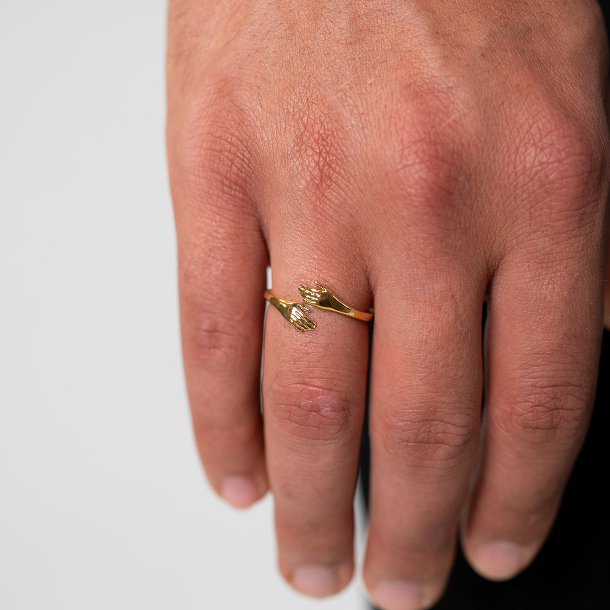 Embrace Ring (18K Gold Plated)