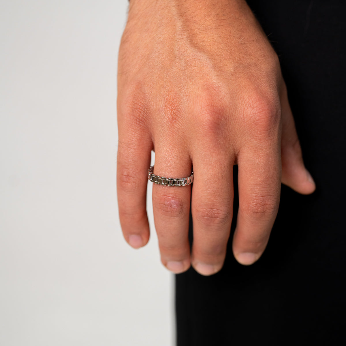 Rolex Ring (Silver Plated)