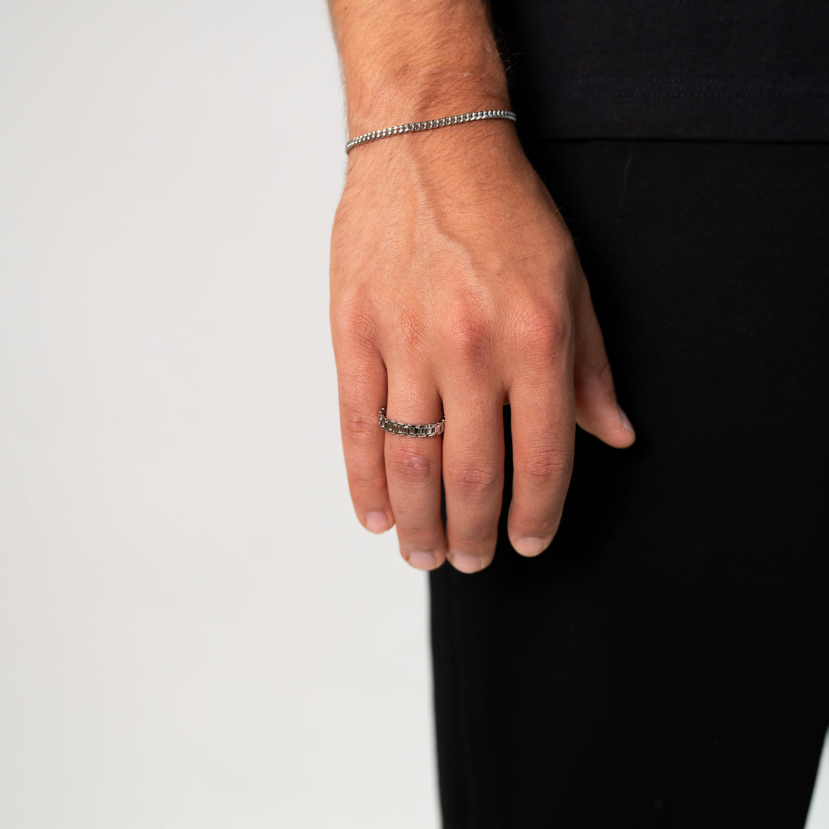Rolex Ring (Silver Plated)