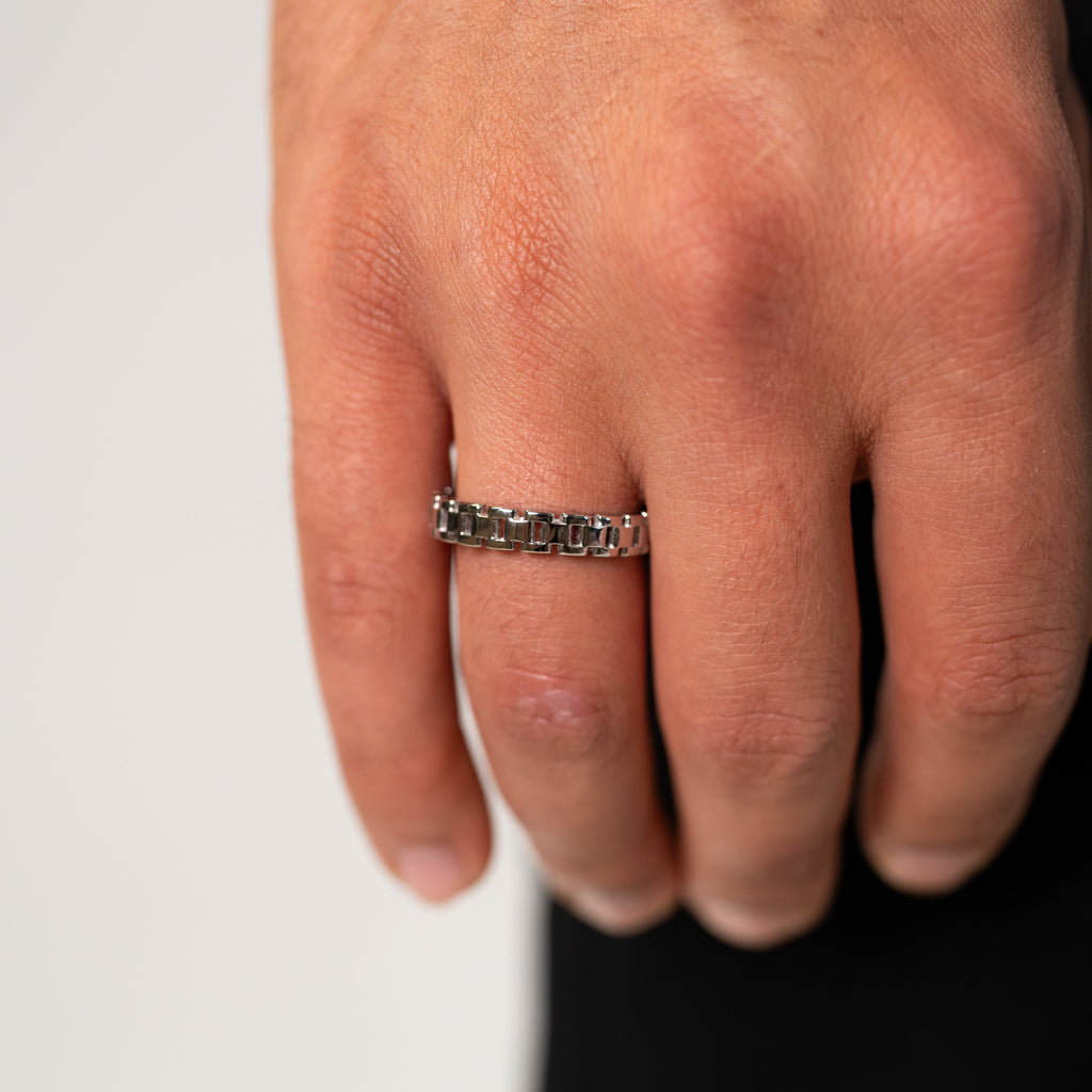 Rolex Ring (Silver Plated)