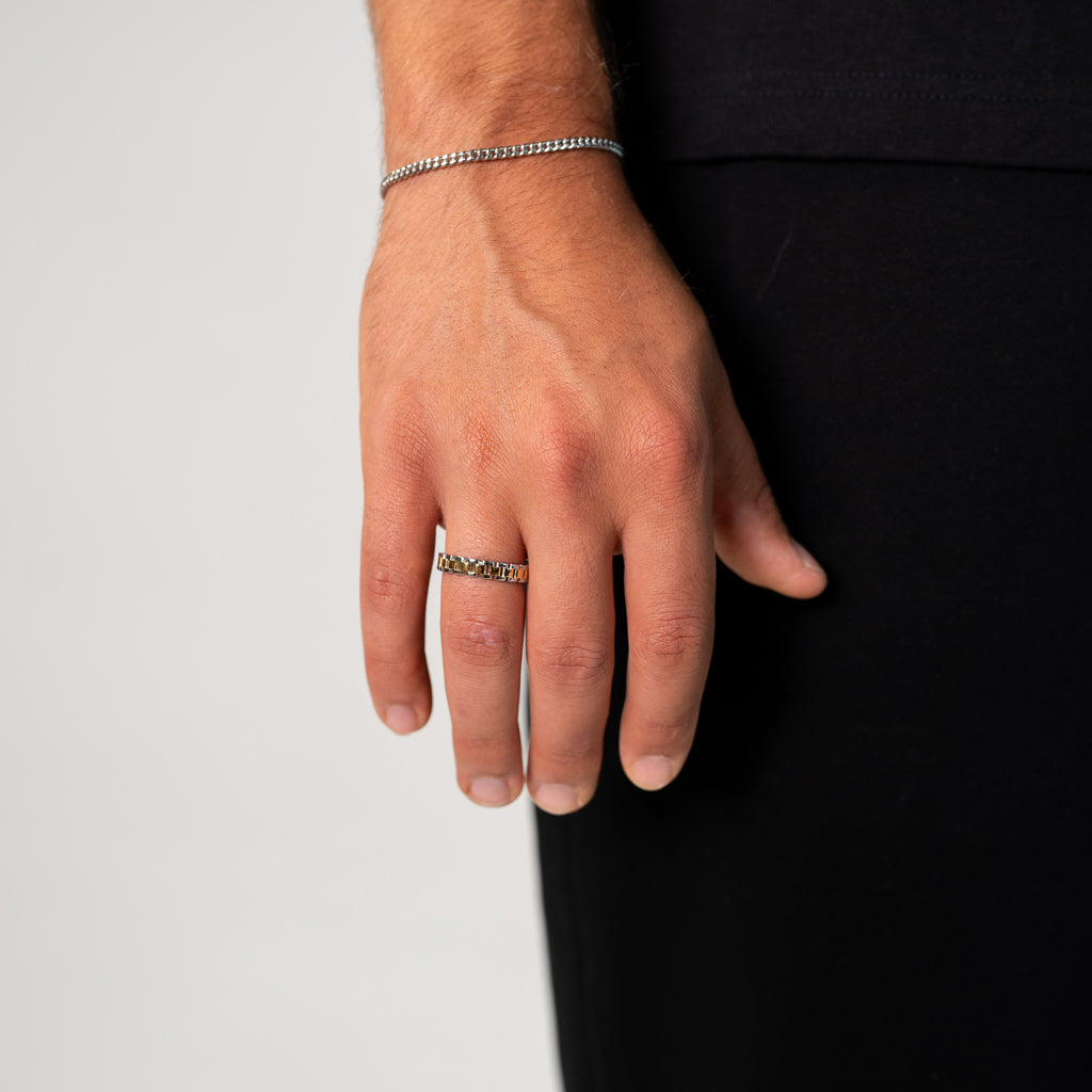 Rolex Ring (Silver Plated + 18K Gold Plated)