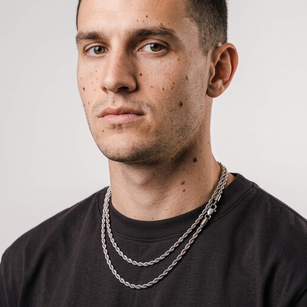 Classic Silver Rope Chain