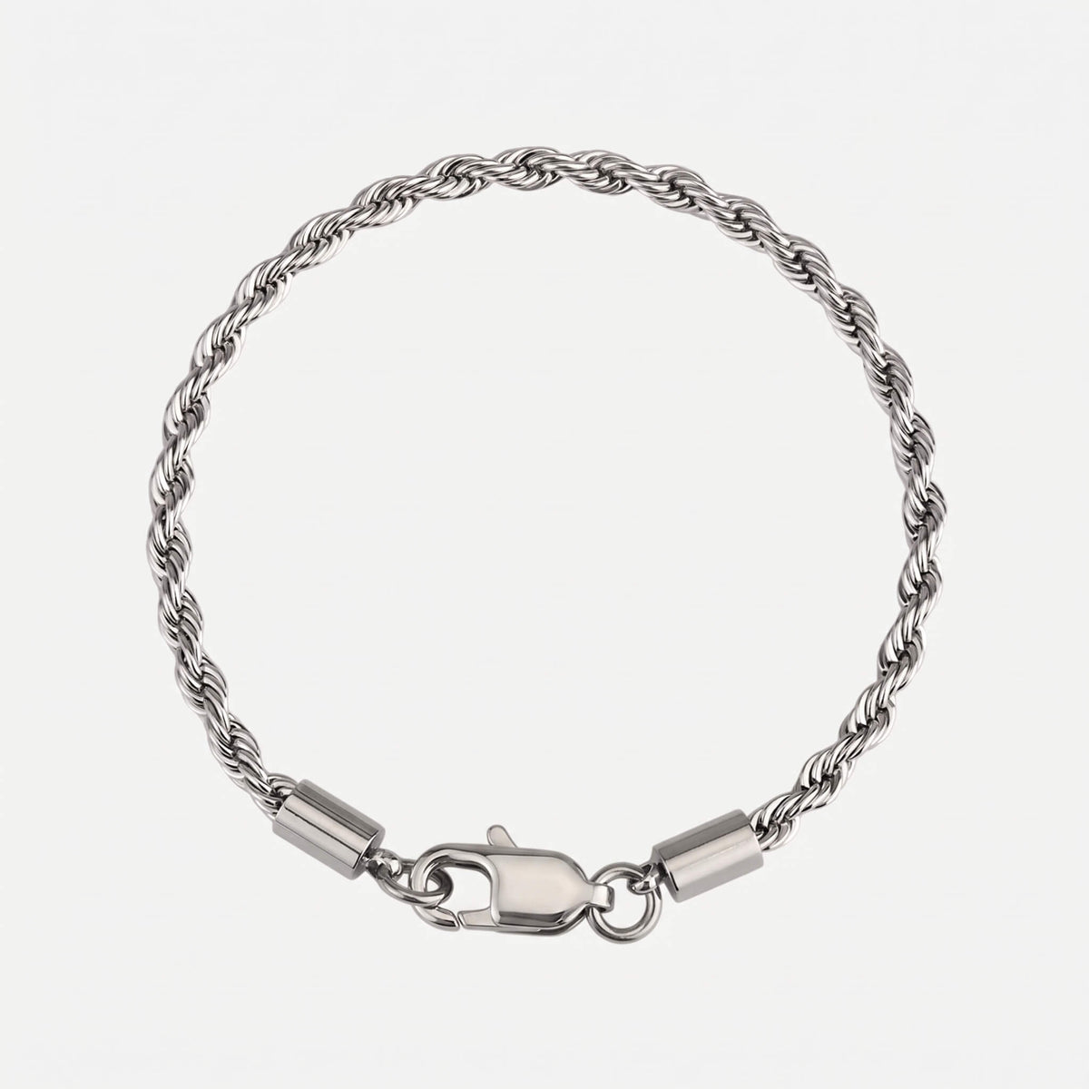 Rope Bracelet (Silver Plated)