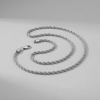 Classic Silver Rope Chain