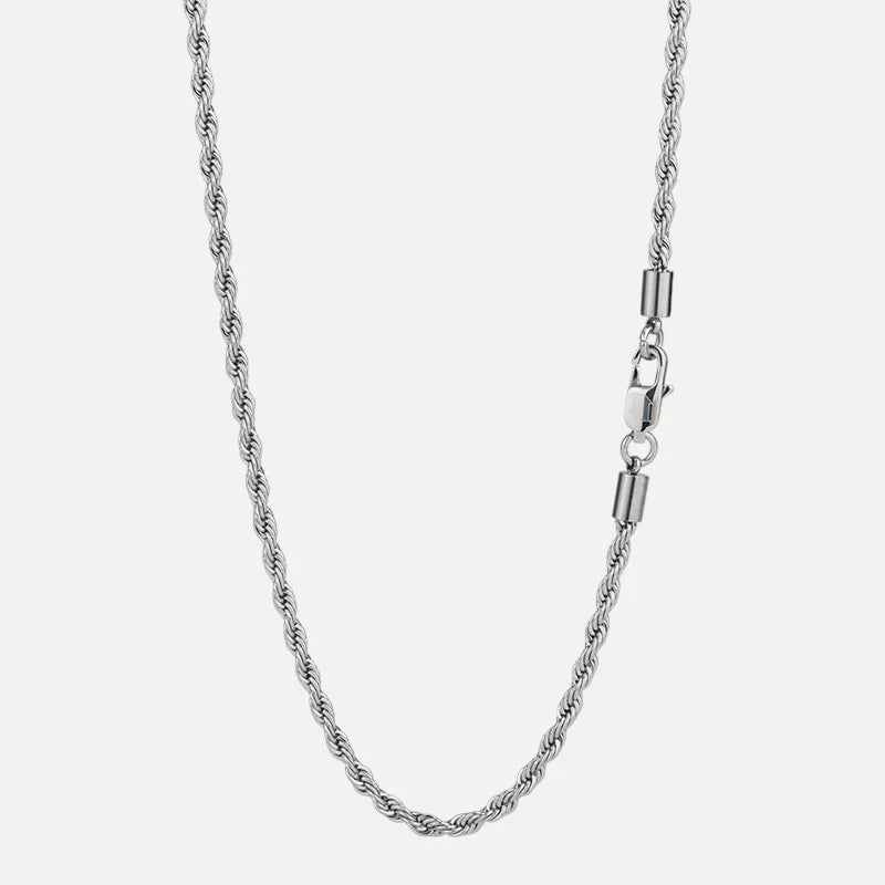 Classic Silver Rope Chain