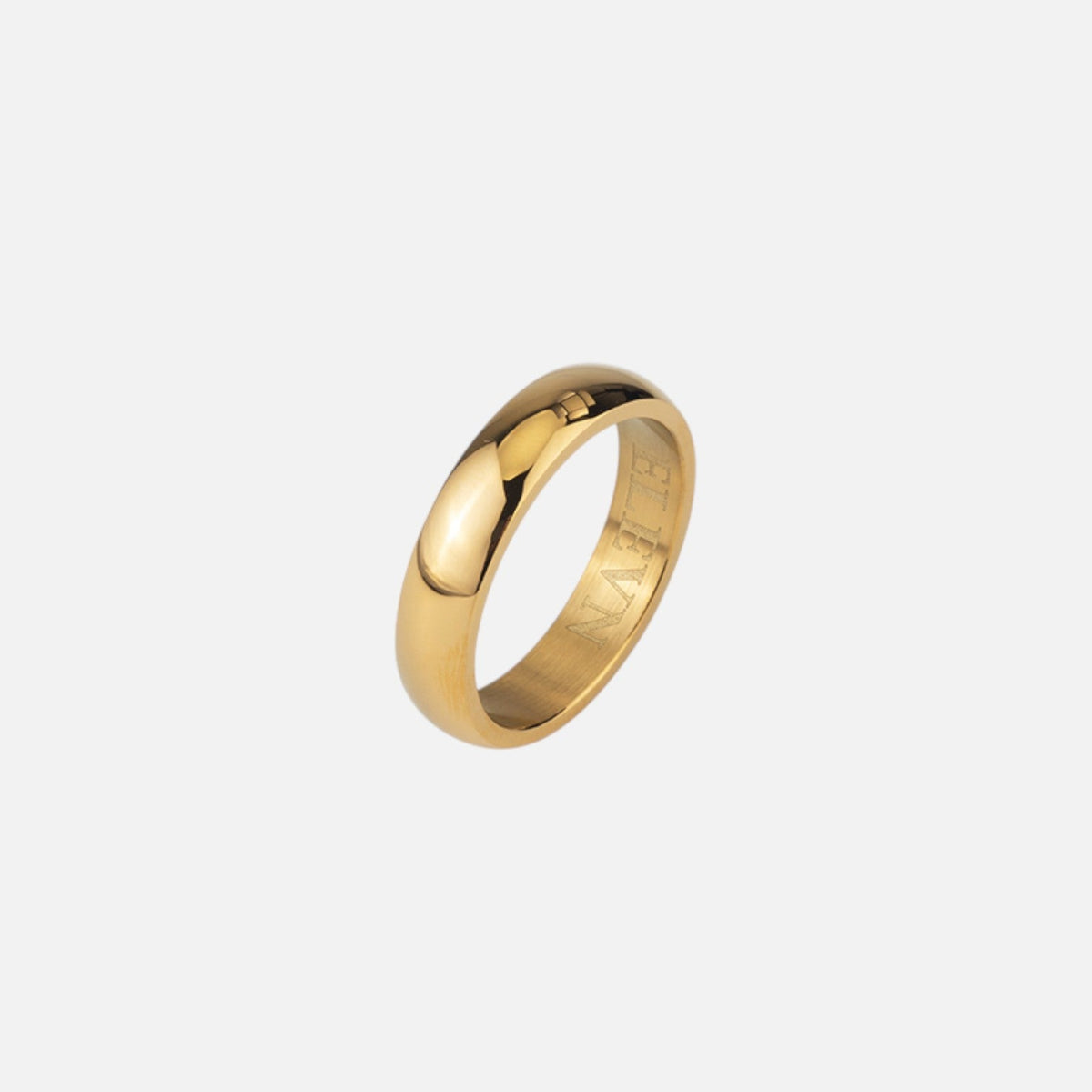 Round Band Ring 5MM (18K Gold Plated)