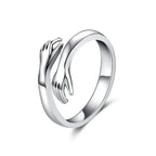 Embrace Ring (Silver Plated)