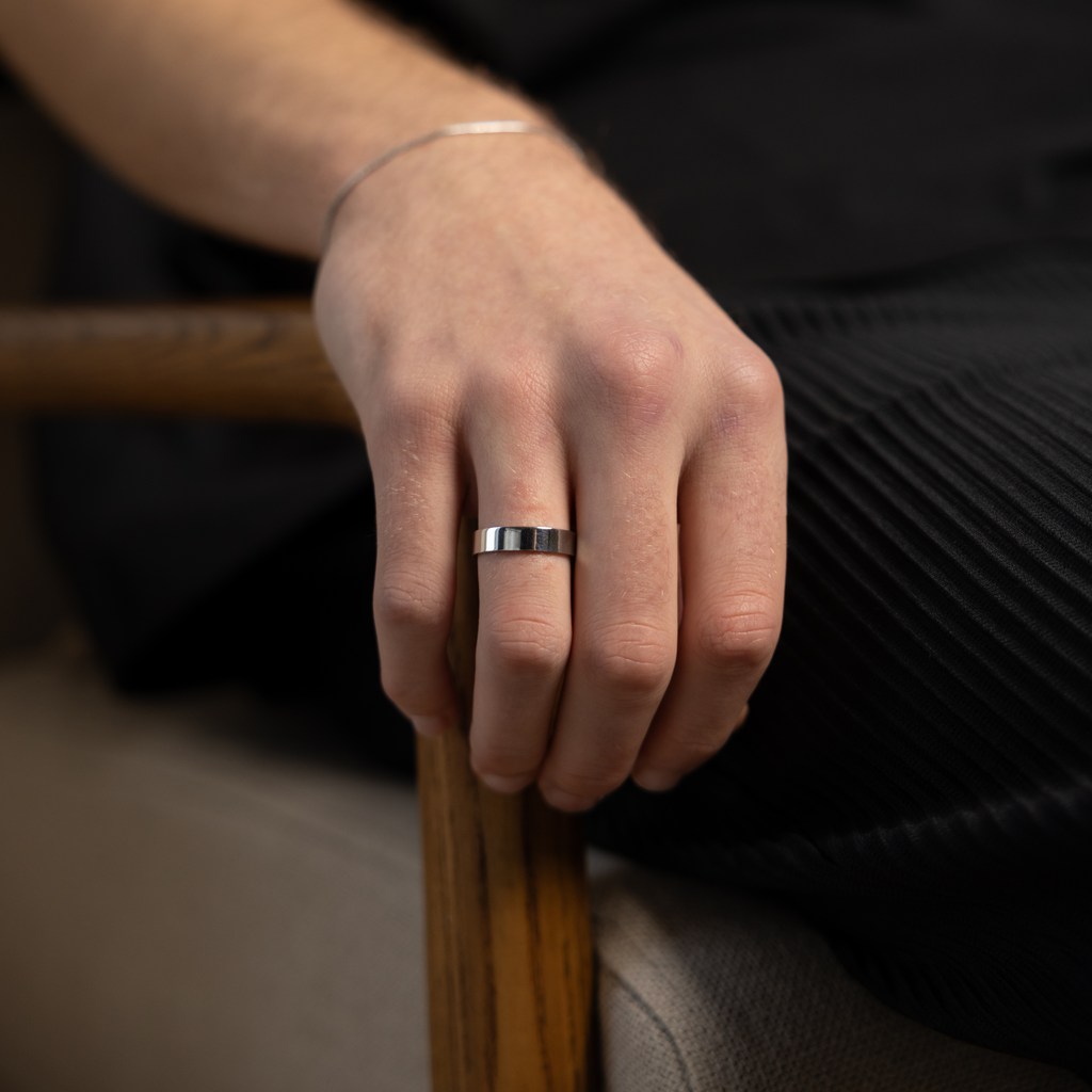 Classic Unisize Ring (Silver Plated)